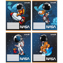 Тетрадь 12 лист., кос., УФ лак объёмный, NASA (NS25-235)