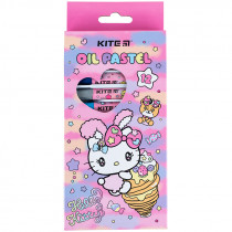 Пастель масляна, 12 кольорів Hello Kitty