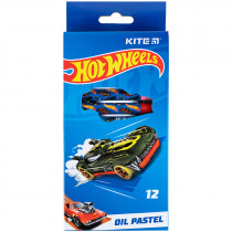 Пастель масляная, 12 цветов Hot Wheels