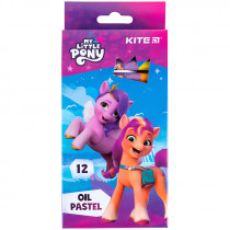 Пастель масляная, 12 цветов Little Pony