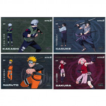 Зошит для малювання, 24 арк., скоба, гібр. лак + УФ лак, Naruto Shippuden (NR25-242)