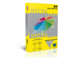 Бумага цветная Color A4 интенсив 160г./м2. Lemon, 100листов, желт.