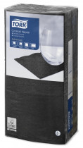 Салфетки 24*24см. Tork Advanced 2-х слойная, 200шт./уп., черн.