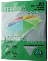 Бумага цветная Color A4 интенсив 80г./м2. Parrot, 100листов, зелен.