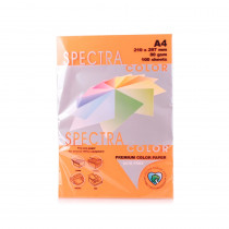 Папір кольоровий Spectra Color A4 інтенсив 80г/м2 (100лист.) оранж.