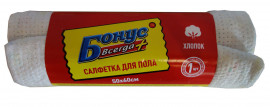 Ганчірка для прибирання підлоги, бавовна, 50*60см