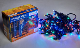 Гирлянда внешняя DELUX ICICLE LED на 108 светод. (из них 27 flash), 2 по 1метру, IP44, разноцветная Гирлянда внешняя DELUX ICICLE LED на 108 светод. (из них 27 flash), 2 по 1метру, IP44, разноцветная