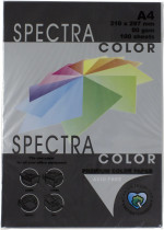 Бумага цветная Color A4 интенсив 80г./м2. Black, 500листов, черн.