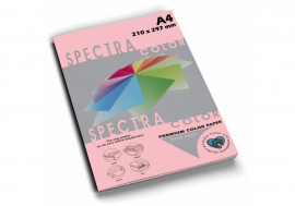 Бумага цветная Color A4 пастель 80г./м2. Rose, 100листов, розов.