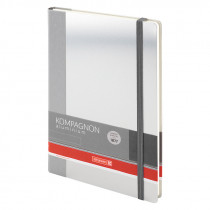 Книга записная А5 Компаньйон, Aluminium, серебр. Книга записная А5 Компаньйон, Aluminium, серебр.