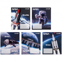 Зошит 18 арк., кл., гібр. лак + УФ лак, NASA (NS25-236)