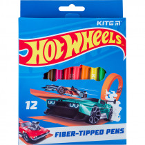 Фломастери, набiр 12 шт. «Hot Wheels»