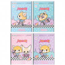 Тетрадь для рисования, 30 л., спир., софт тач + УФ лак, «Aggretsuko»