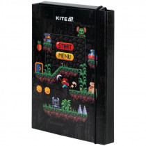 Папка для зошитів В5 на гумці картон, Pixel Game (K25-210-2)