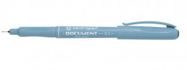 Линер Document 0.25мм.2631, корпус гол., стержень, черн.