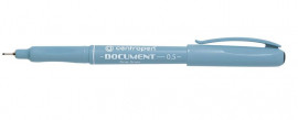 Лінер Document 0.5мм., 2631, корпус  блакит., стрижень, чорн.