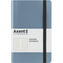 Книга записная Partner Soft, 125*195, 96 л, кл, метал. син. Книга записная Partner Soft, 125*195, 96 л, кл, метал. син.