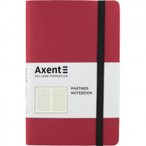Книга записная Partner Soft, 125*195, 96 л, кл, красная Книга записная Partner Soft, 125*195, 96 л, кл, красная