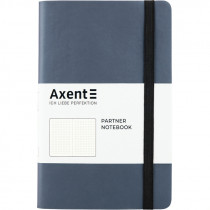 Книга записная Partner Soft, 125*195, 96 л, точ., метал. син. Книга записная Partner Soft, 125*195, 96 л, точ., метал. син.