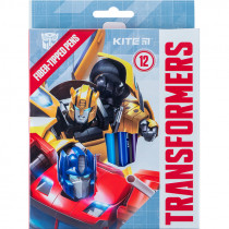 Фломастери, набiр 12 шт. «Transformers»