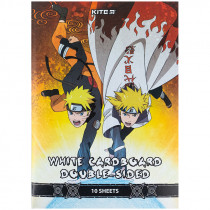 Картон белый (10лист) A4 «Naruto»