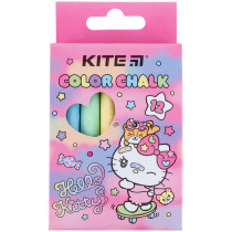 Мел цветной, 12 шт. "Hello Kitty"