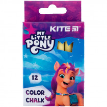 Мел цветной, 12 шт. "My Little Pony"