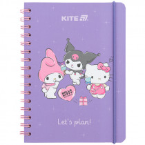 Ежедневник на спирали, твердая обложка, Hello Kitty-1 (HK25-438-1)