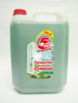 Засіб для миття скла, 5л. Весняні квіти