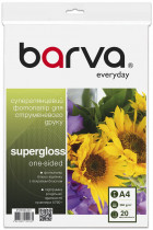 Фотопапір суперглянсовий А4, 260г/м2, 20арк., Everyday SuperGloss (IP-RE260-391), біл.