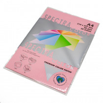 Бумага цветная Color A4 пастель 160г./м2. Pink, 250лист., розов.