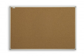 Доска пробковая C-line 90*120см., алюминиевая рамка