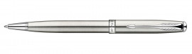 Ручка кулькова Sonnet Stainless SteelCT - сталь, оздоблення - хром