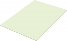 Папір кольоровий Color A4 пастель 80г/м2. GN27, 500листів, зелений.