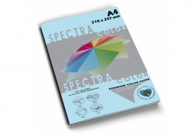 Бумага цветная Color A4 пастель 160г./м2. Ocean, 100листов, голуб.
