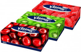 Серветки косметичні, 2 шари, Kleenex Family, 150шт/кор.