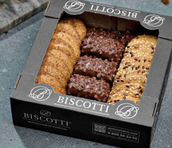 Печиво мікс "DELIZIO BISCOTTI MIX", 0,45кг.
