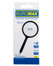 Лупа D60 d=60мм., 10 кратне збільшення, оптичне скло