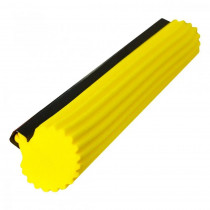 Губка для швабри 27см. SUPERMOP, 27*6*5см., (SMD09421, SMD00564, SMD00569/Grey, YK08163), жовт.