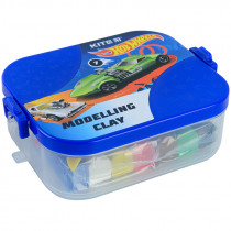 Пластилин, 7 цв. в боксе, 380 г + 8 инстр. «Hot Wheels»