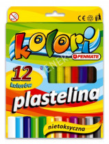 Пластилін 12кол., 180гр.