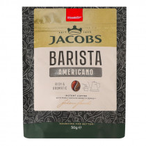 Кофе растворимый Jacobs Barista Americano, 50г., в пакете (8714599105757)