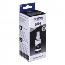 Контейнер з чернилами Epson 664 L100/200/210/300/350/355/550 black, 70мл., (C13T66414A), черн. Контейнер з чернилами Epson 664 L100/200/210/300/350/355/550 black, 70мл., (C13T66414A), черн.
