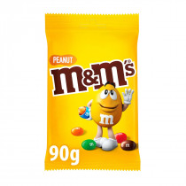 Драже M&M's з арахісом в молочному шоколаді і кольоровій глазурі, 90г., 20шт/уп. Драже M&M's з арахісом в молочному шоколаді і кольоровій глазурі, 90г., 20шт/уп.