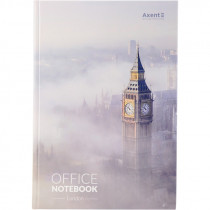 Книга учета 192л. твердый переплет, офсет, кл. London