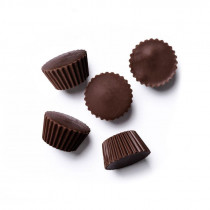 Конфеты с пастой из фундука в черном шоколаде 25шт., 225г.