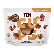 Цукерки з пастою з фундука в молочному шоколаді 25шт., 225г.