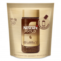Кава розчинна Nescafe Gold, 30г. в пакеті (7613035444256)