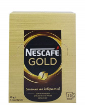 Кава в стіках Nescafe Gold, 25шт. по 1,8г. (7613036532419)