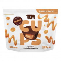 Конфеты с соленой карамелью в черном шоколаде 25шт., 225г.